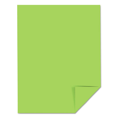 Color Cardstock, 65 Lb, 8.5 X 11, Martian Green, 250-pack