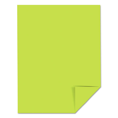 Color Cardstock, 65 Lb, 8.5 X 11, Vulcan Green, 250-pack