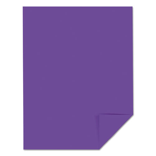 Color Paper, 24 Lb, 8.5 X 11, Gravity Grape, 500-ream