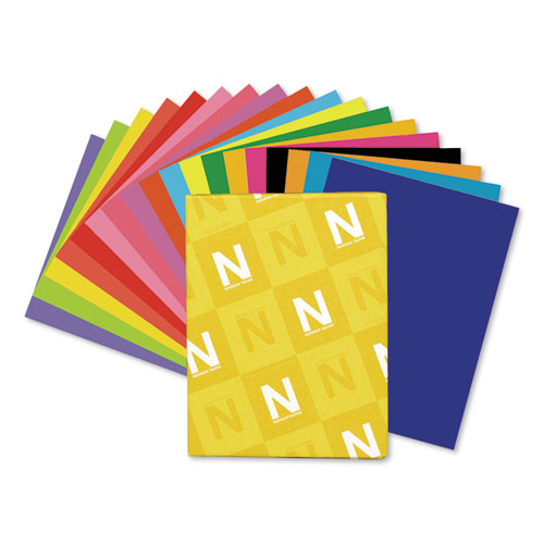 Color Cardstock, 65 Lb, 8.5 X 11, Gravity Grape, 250-pack