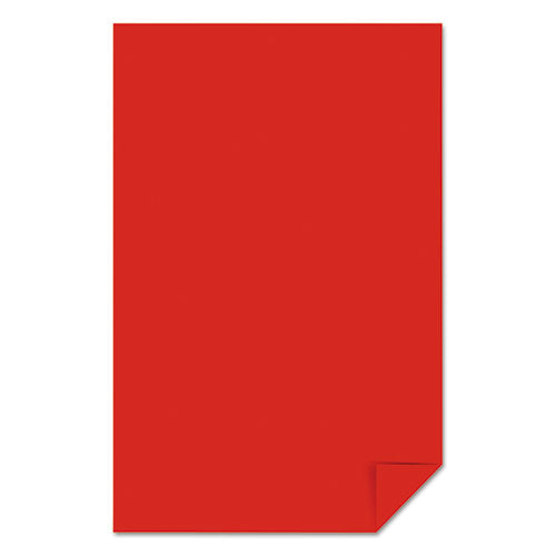 Color Paper, 24 Lb, 11 X 17, Re-entry Red, 500-ream