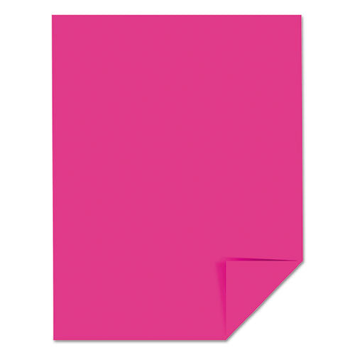 Color Paper, 24 Lb, 8.5 X 11, Fireball Fuchsia, 500-ream