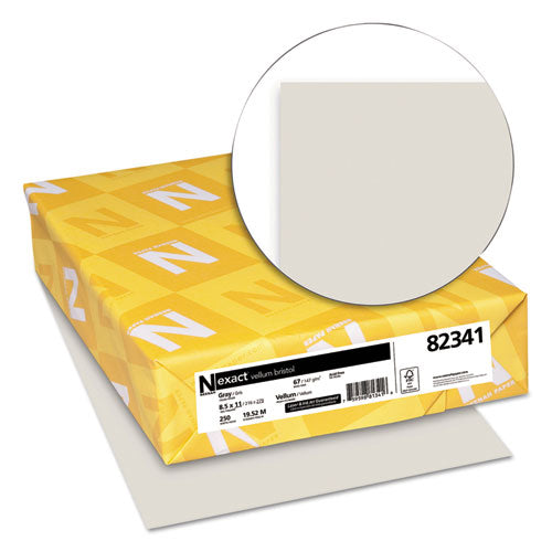 Exact Vellum Bristol Cover Stock, 67lb, 8.5 X 11, 250-pack