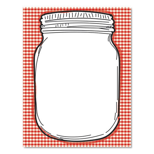 Pre-printed Paper, 28 Lb, 8.5 X 11, Jar And Check, 100-pack