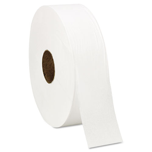 Jumbo Roll Bath Tissue, Septic Safe, 2 Ply, White, 3.5" X 2000 Ft, 6 Rolls-carton
