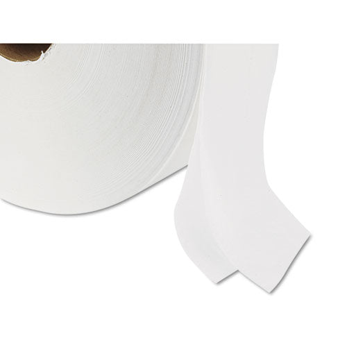 Jumbo Roll Bath Tissue, Septic Safe, 2 Ply, White, 3.5" X 2000 Ft, 6 Rolls-carton