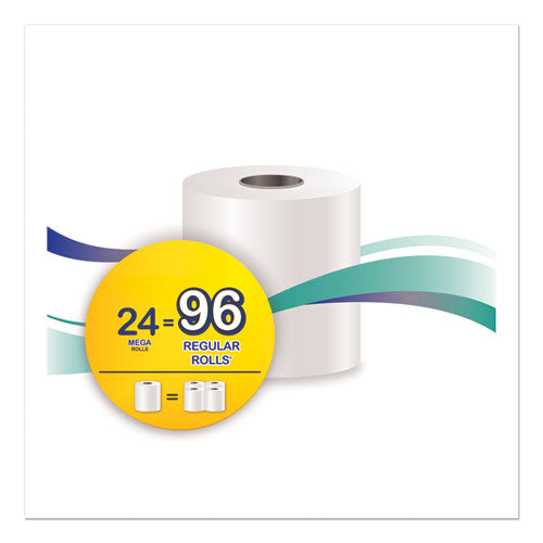 Premium Bath Tissue, Septic Safe, 2-ply, White, 4 X 3.9, 284 Sheets-roll, 24 Rolls-carton