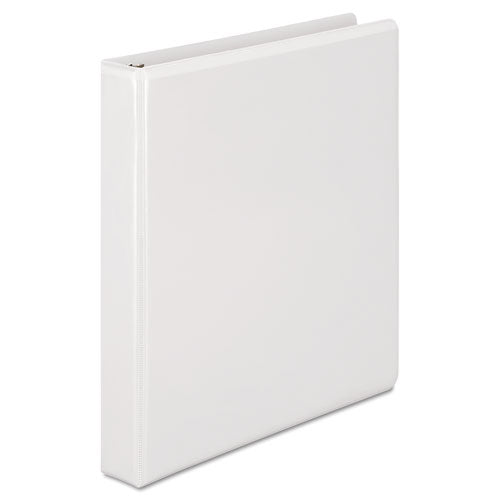 Heavy-duty D-ring View Binder With Extra-durable Hinge, 3 Rings, 1" Capacity, 11 X 8.5, White