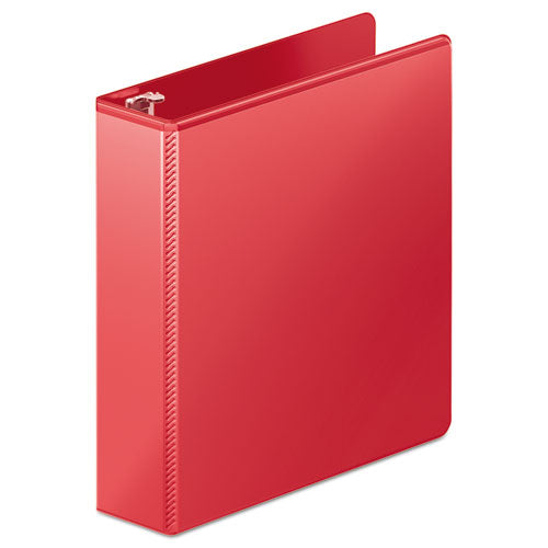 Heavy-duty D-ring View Binder With Extra-durable Hinge, 3 Rings, 2" Capacity, 11 X 8.5, Red