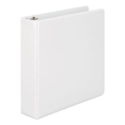 Heavy-duty D-ring View Binder With Extra-durable Hinge, 3 Rings, 2" Capacity, 11 X 8.5, White