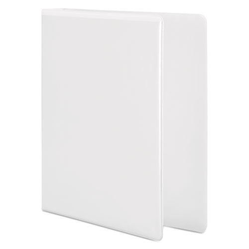 Basic D-ring View Binder, 3 Rings, 1.5" Capacity, 11 X 8.5, White