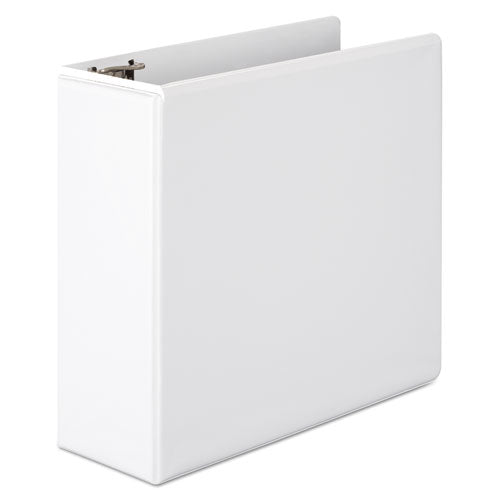 Basic D-ring View Binder, 3 Rings, 4" Capacity, 11 X 8.5, White