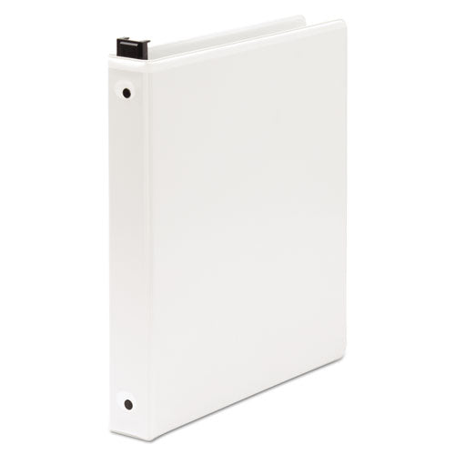 Hanging Dubllock Round Ring Binder, 3 Rings, 1" Capacity, 11 X 8.5, White