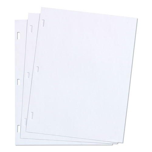 Ledger Sheets For Corporation And Minute Book, White, 11 X 8-1-2, 100 Sheets