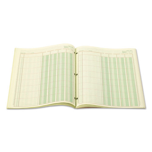 Accounting Pad, Four Eight-unit Columns, Two-sided, Letter, 50-sheet Pad