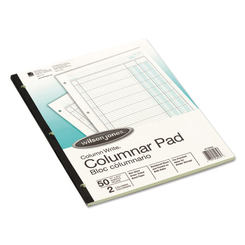 Accounting Pad, Five Eight-unit Columns, 8-1-2 X 11, 50-sheet Pad