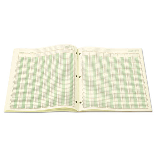 Accounting Pad, Eight Six-unit Columns, 8-1-2 X 11, 50-sheet Pad
