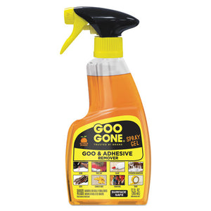 Spray Gel Cleaner, Citrus Scent, 12 Oz Spray Bottle