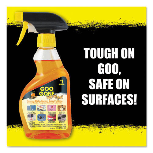 Spray Gel Cleaner, Citrus Scent, 12 Oz Spray Bottle, 6-carton