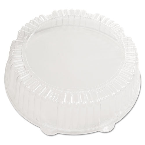 Caterline Dome Lids, Plastic, 12" Diameter , 2 3-4" High, Clear, 25-carton
