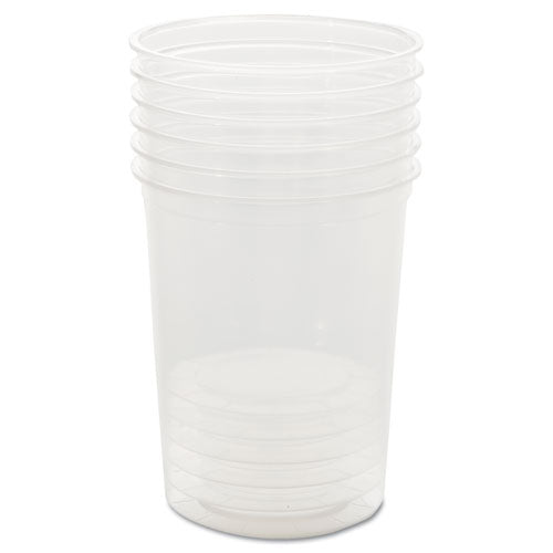 Deli Containers, Clear, 32oz, 25-pack, 20 Packs-carton