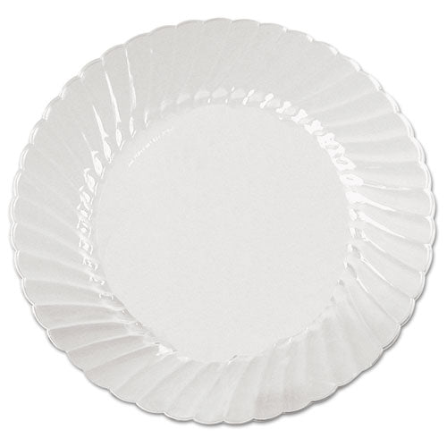 Classicware Plates, Plastic, 9 In, Clear, 18-bag, 10 Bag-carton