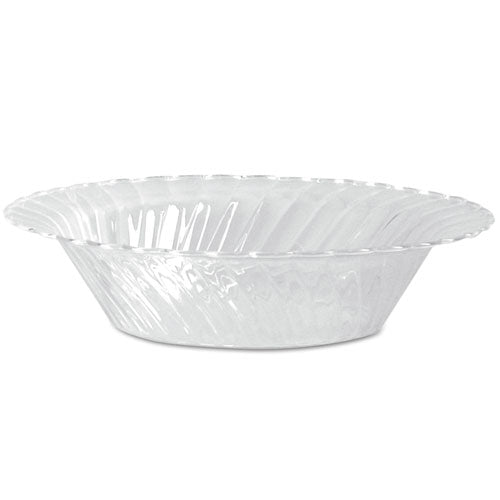 Classicware Plastic Dinnerware, Bowls, Clear, 10 Oz, 18-pack, 10 Packs-ct