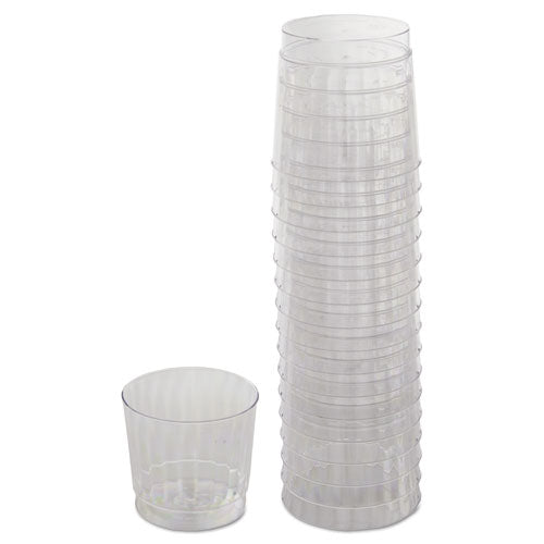 Classicware Tumblers, 9 Oz, Plastic, Clear, 16-bag