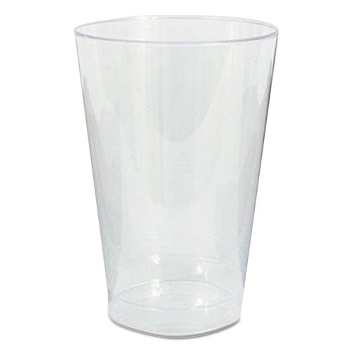 Comet Plastic Tumblers, Cold Drink, Clear, 10oz, 500-carton