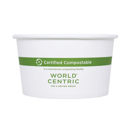 Paper Bowls, 4.5" Dia X 2.5", 12 Oz, White, 500-carton