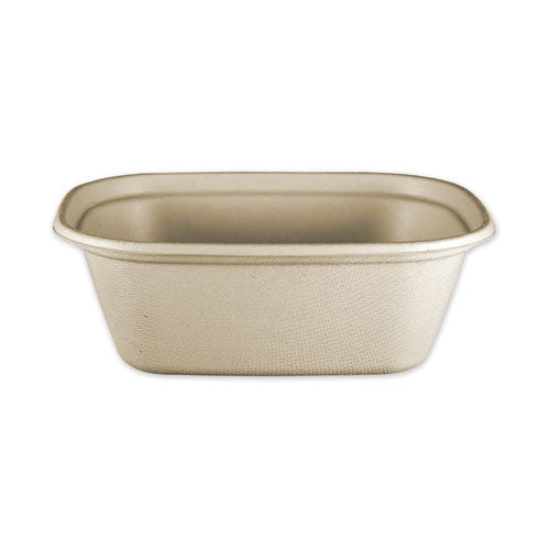 Fiber Containers, 8.5" Dia X 3", 48 Oz, Natural, 400-carton