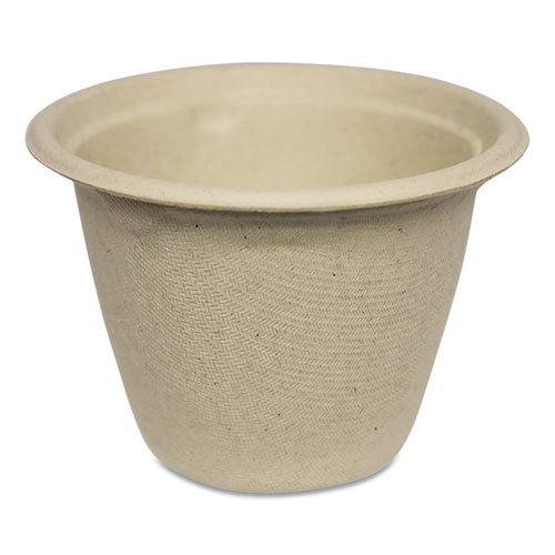 Fiber Cups, 2.9" Diameter X 2.1, 4 Oz, Natural, 1,000-carton