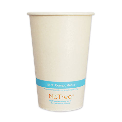 Notree Paper Cold Cups, 16 Oz, Natural, 1,000-carton