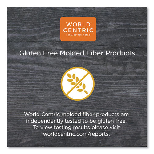 Fiber Trays, 9.1 X 7.1 X 0.7, Natural, 500-carton