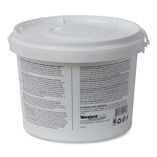 Cleancide Disinfecting Wipes, Fresh Scent, 8 X 5.5, 400-tub
