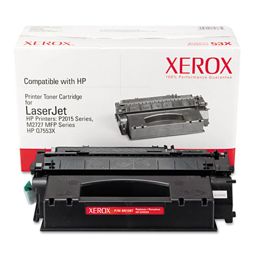 006r01387 Replacement High-yield Toner For Q7553x (53x), Black