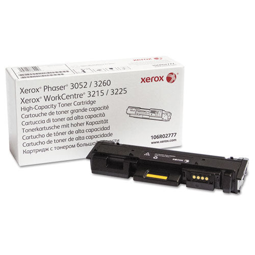 106r02777 High-yield Toner, 3000 Page-yield, Black