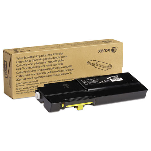 106r03525 Extra High-yield Toner, 8000 Page-yield, Yellow