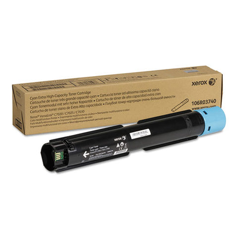 106r03740 Extra High-yield Toner, 16500 Page-yield, Cyan