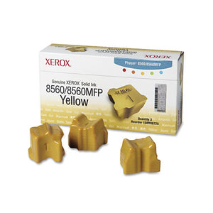 108r00725 Solid Ink Stick, 3400 Page-yield, Yellow, 3-box