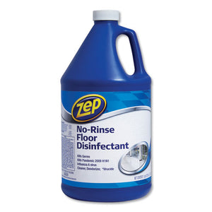 No-rinse Floor Disinfectant, Pleasant Scent, 1 Gal, 4-carton