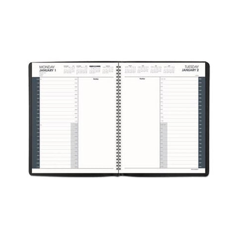 24-hour Daily Appointment Book, 11 X 8.5, White, 2021