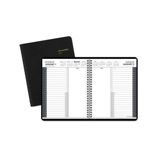 24-hour Daily Appointment Book, 8.75 X 7, White, 2021