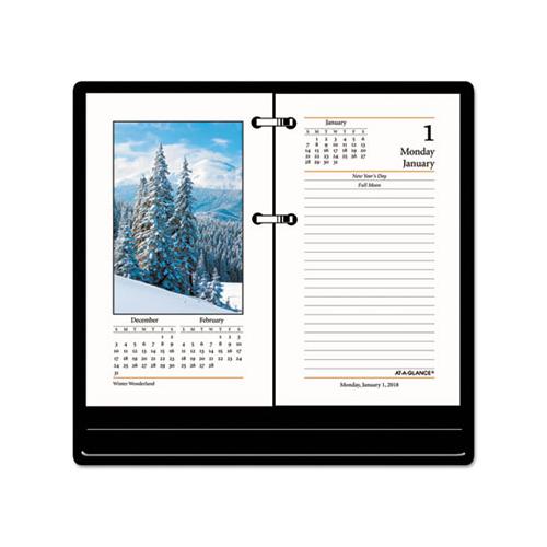Photographic Desk Calendar Refill, 3.5 X 6, 2021
