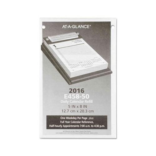 Pad Style Desk Calendar Refill, 5 X 8, 2021