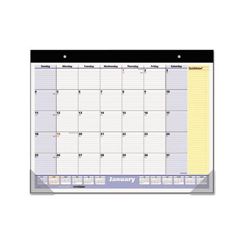 Quicknotes Desk Pad, 22 X 17, 2021