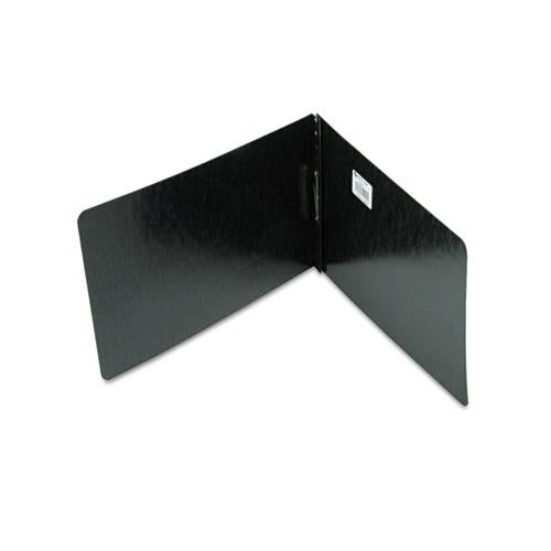 Pressboard Report Cover, Prong Clip, Legal, 2" Capacity, Black