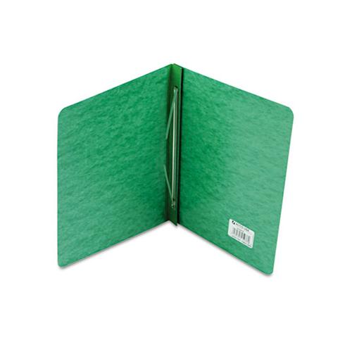 Pressboard Report Cover, Prong Clip, Letter, 3" Capacity, Dark Green