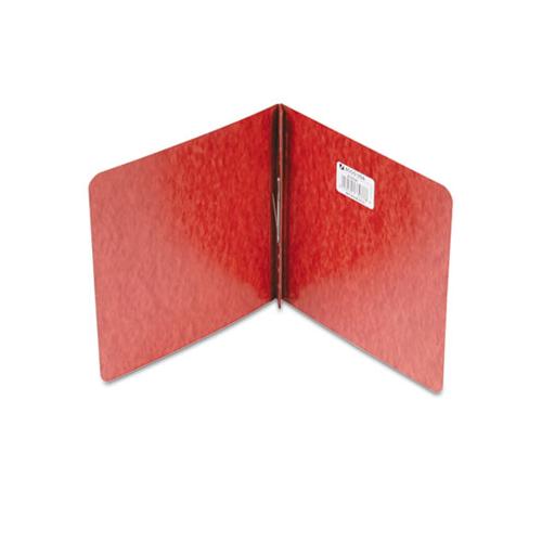 Pressboard Report Cover, Prong Clip, 8-1-2 X 8-1-2, 2" Capacity, Red
