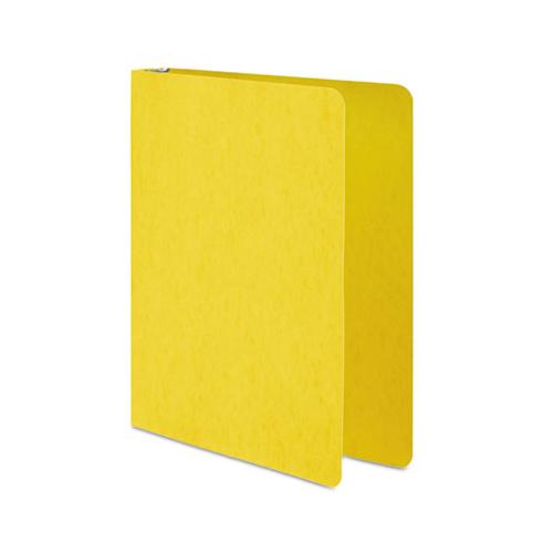 Presstex Round Ring Binder, 3 Rings, 1" Capacity, 11 X 8.5, Yellow